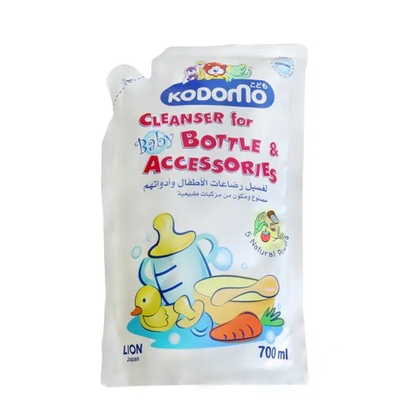 Ảnh Dung dịch làm sạch đồ dùng Kodomo gói 700ml 2