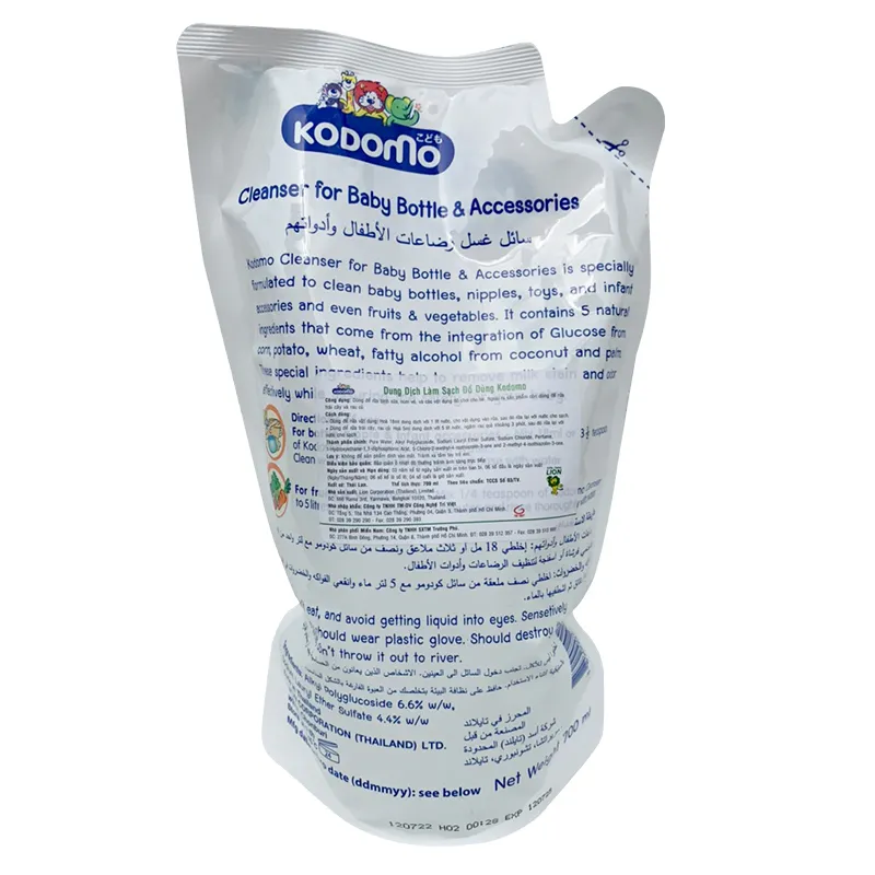 Ảnh Dung dịch làm sạch đồ dùng Kodomo gói 700ml 3