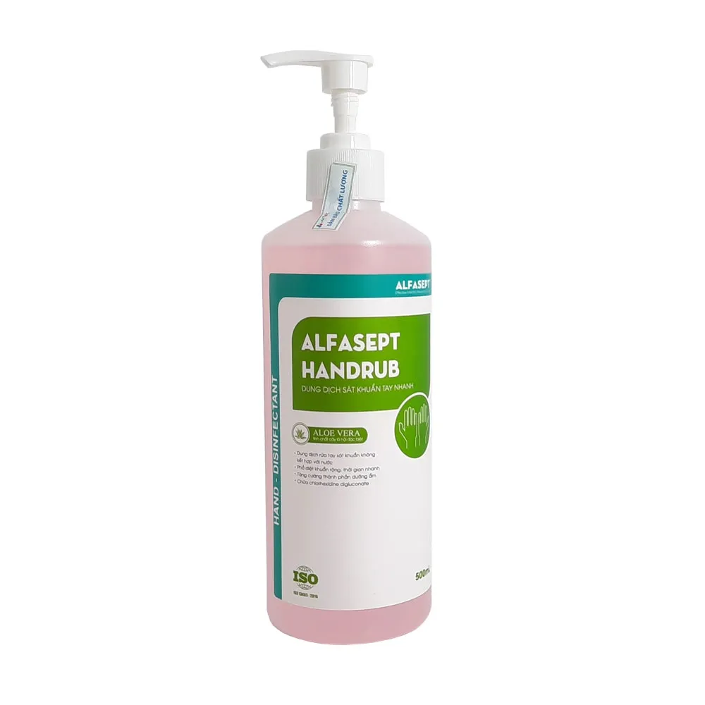 Ảnh Dung dịch rửa tay sát khuẩn Alfasept Handrub 500ml 2