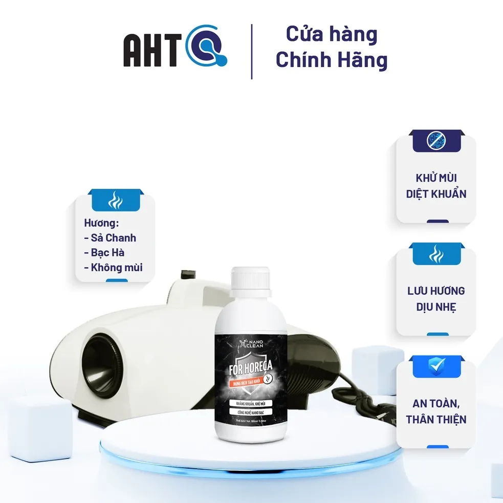 Ảnh Dung dịch tạo khói, phun khói Nano Xclean For Horeca - Diệt Khuẩn Khử Mùi nhà hàng, karaoke 100ML 2