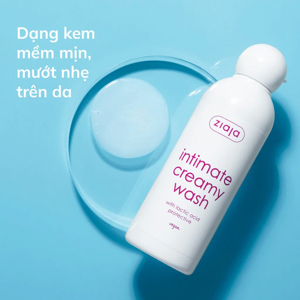 Ảnh Dung Dịch Vệ Sinh Intimate With Lactic Acid ZIAJA Giúp Khử Mùi Hôi, Củng Cố Lợi Khuẩn, Cân Bằng pH 200ml 4