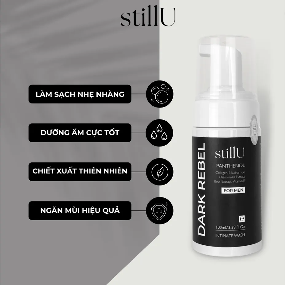Ảnh Dung Dịch Vệ Sinh Nam Giới Tạo Bọt stillU Hương Nước Hoa Quyến Rũ Khử Mùi Kháng Khuẩn Ngừa Viêm Ngứa 2