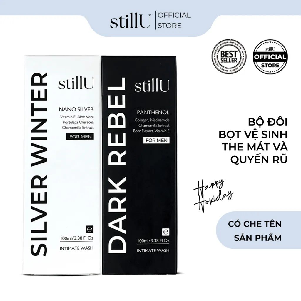 Ảnh Dung Dịch Vệ Sinh Nam Giới Tạo Bọt stillU Hương Nước Hoa Quyến Rũ Khử Mùi Kháng Khuẩn Ngừa Viêm Ngứa 3