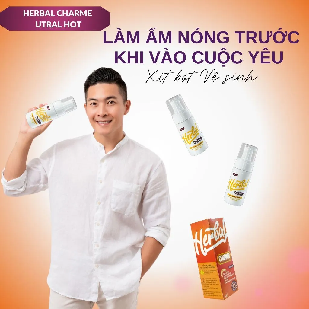 Ảnh Dung Dịch Vệ Sinh Nam Nữ - GIANG'S HERBAL CHARME - Chai 100ML - Hương thơm tự nhiên, cân bằng độ pH 3
