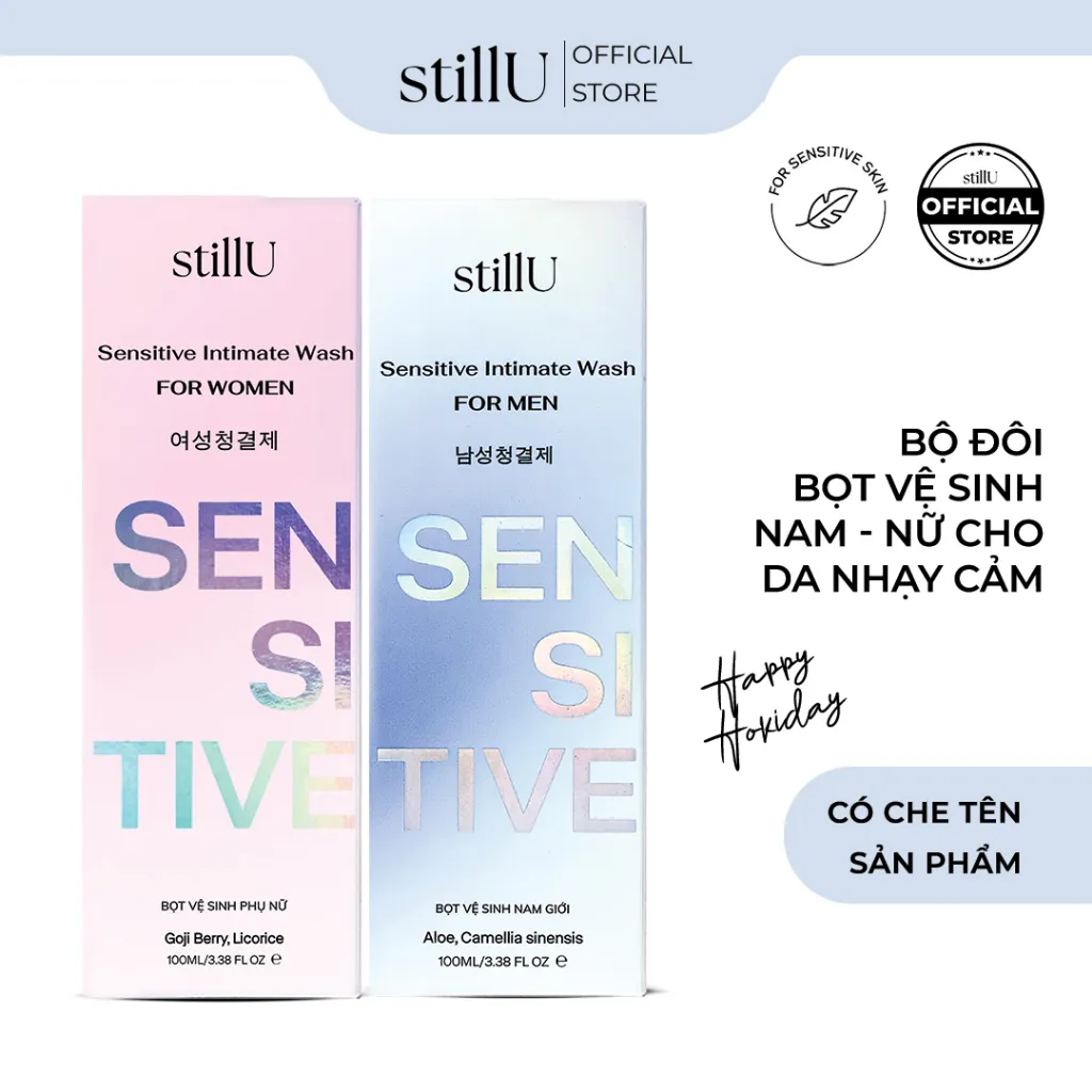 Ảnh Dung Dịch Vệ Sinh Nam Nữ Tạo Bọt Sensitive Men & Women 100ml Dịu Nhẹ Cho Da Nhạy Cảm Ngừa Viêm Ngứa 2