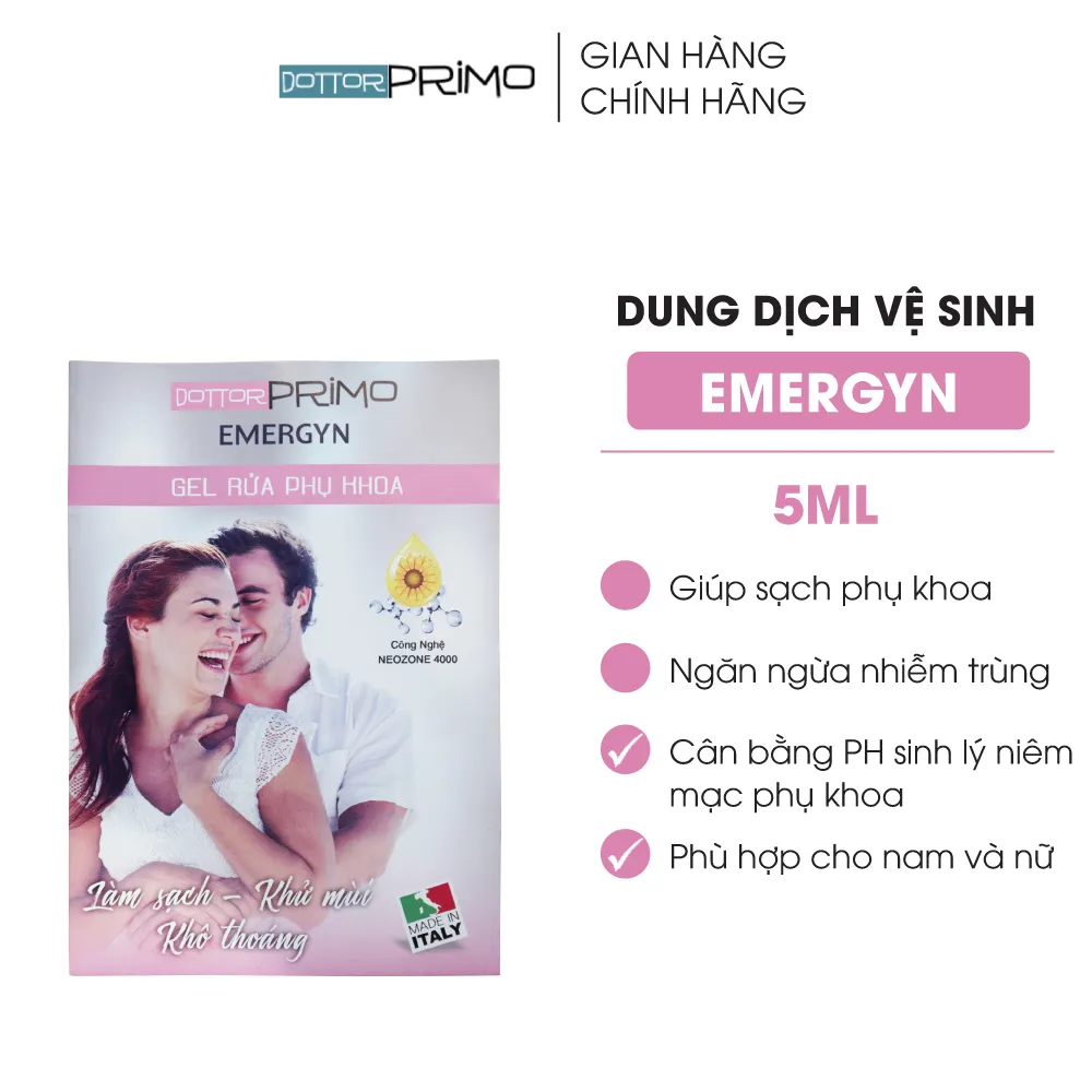 Ảnh Dung Dịch Vệ Sinh Phụ Nữ Emergyn Fresh DottorPrimo Dùng Hằng Ngày 100ml 2