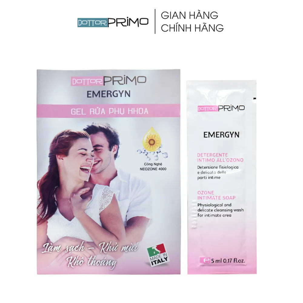 Ảnh Dung Dịch Vệ Sinh Phụ Nữ Emergyn Fresh DottorPrimo Dùng Hằng Ngày 100ml 3