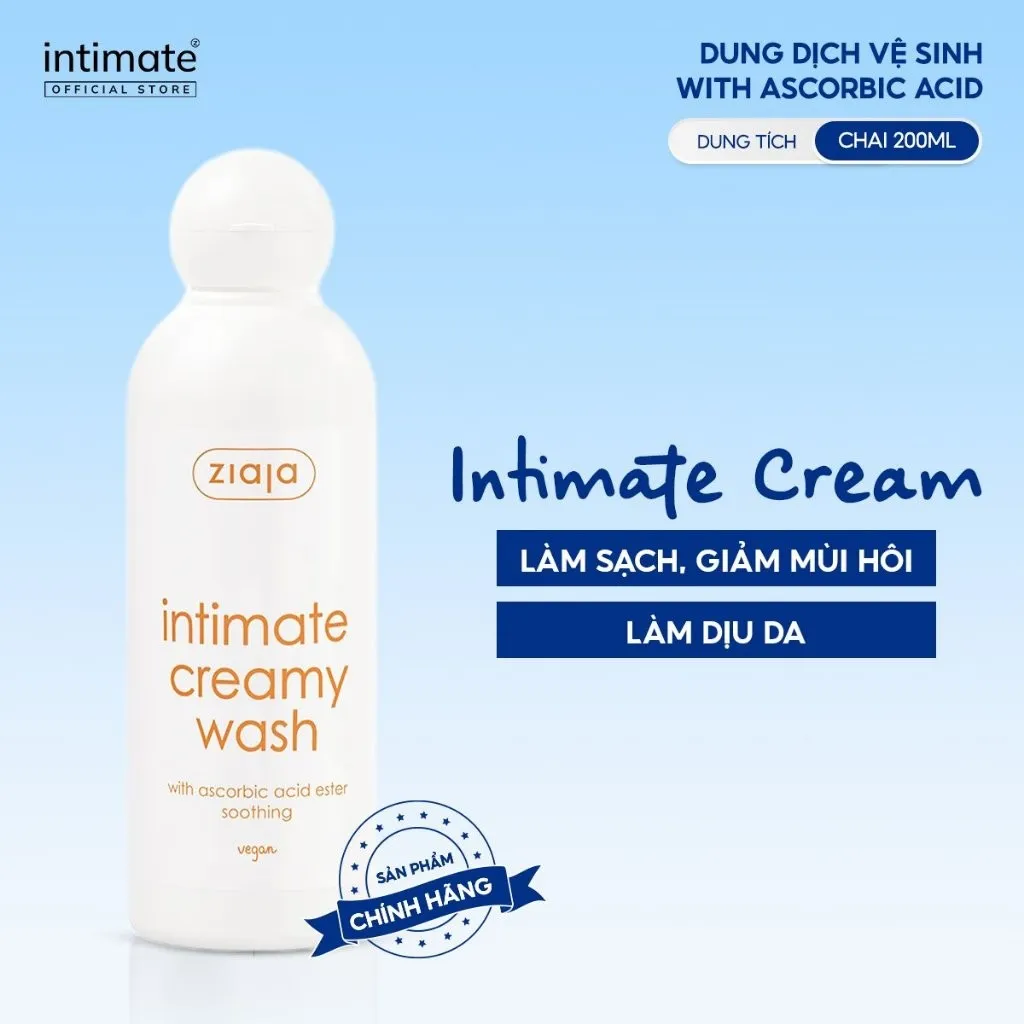 Ảnh Dung Dịch Vệ Sinh Phụ Nữ Intimate With Ascorbic Acid ZIAJA Giảm Mùi Hôi, Hỗ Trợ Làm Sáng 200ml 4