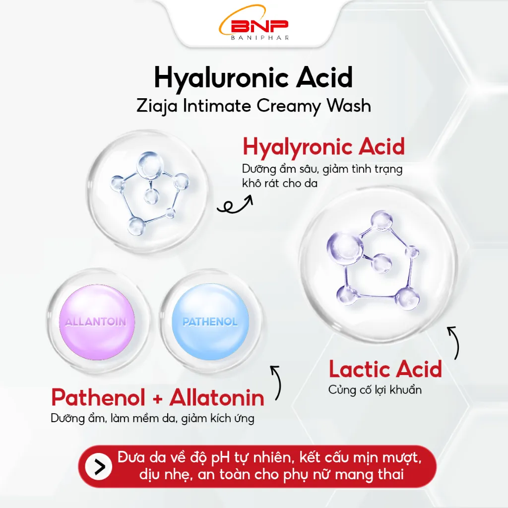 Ảnh Dung dịch vệ sinh phụ nữ Intimate Ziaja bổ sung Hyaluronic dưỡng ẩm dịu nhẹ, khử mùi hôi, ổn định độ pH 200ml 3