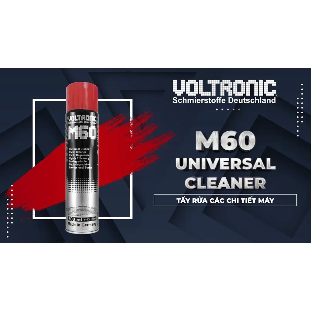 Ảnh Dung dịch vệ sinh tẩy rửa đa năng nhập khẩu đức VOLTRONIC m60 chain cleaner 4