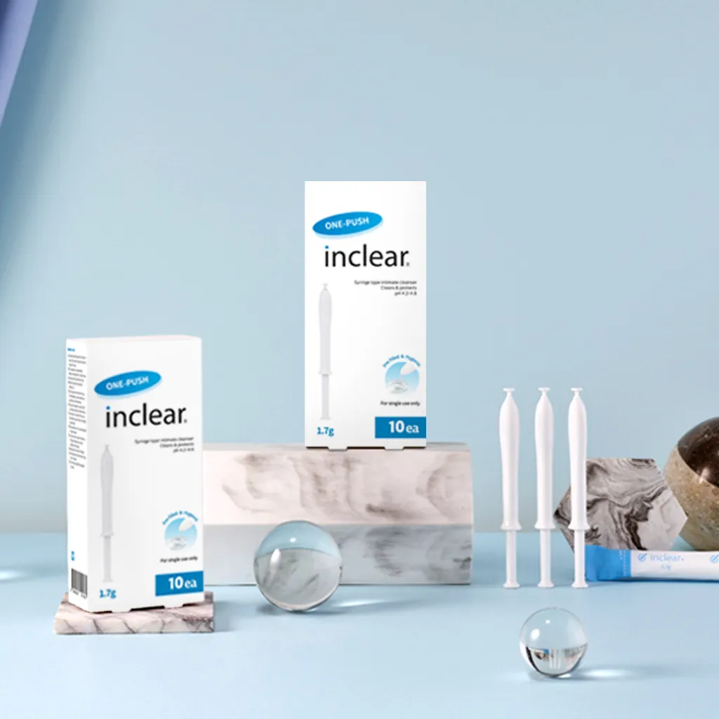 Ảnh Dung Dịch Vệ Sinh Vùng Kín Dạng Gel Inclear (3 ống) - Bản hàn 4