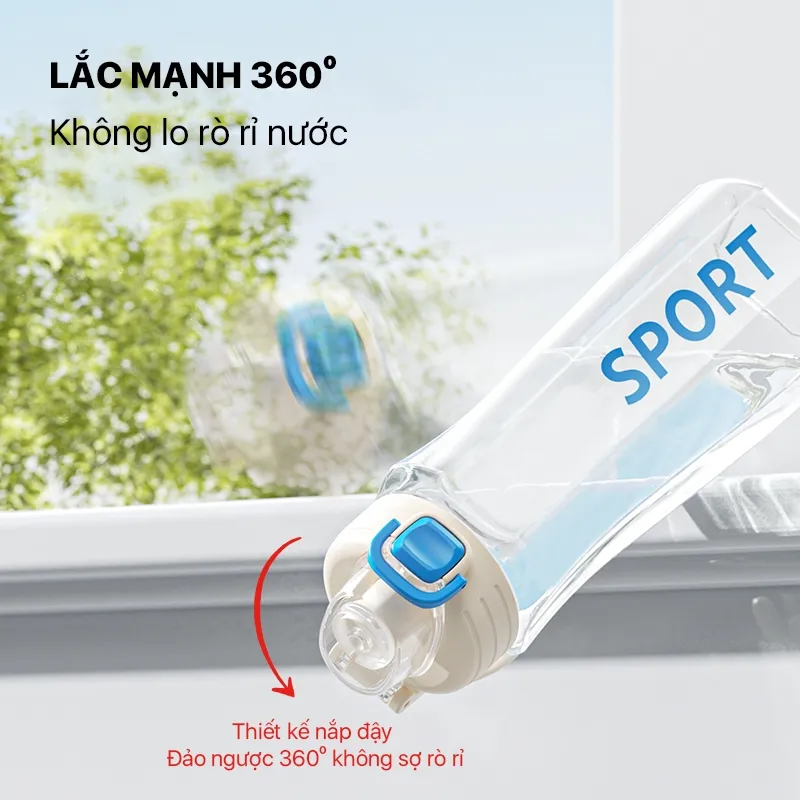 Ảnh Dung tích lớn cùng bình nước thể thao phong cách mới 2