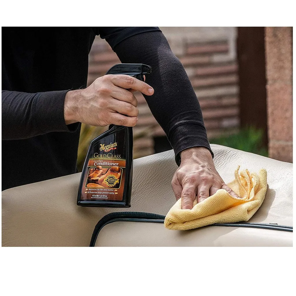 Ảnh Dưỡng da xe hơi dạng xịt Meguiar's Gold Class Leather Conditioner - G18616, 16 oz/473 ml 4