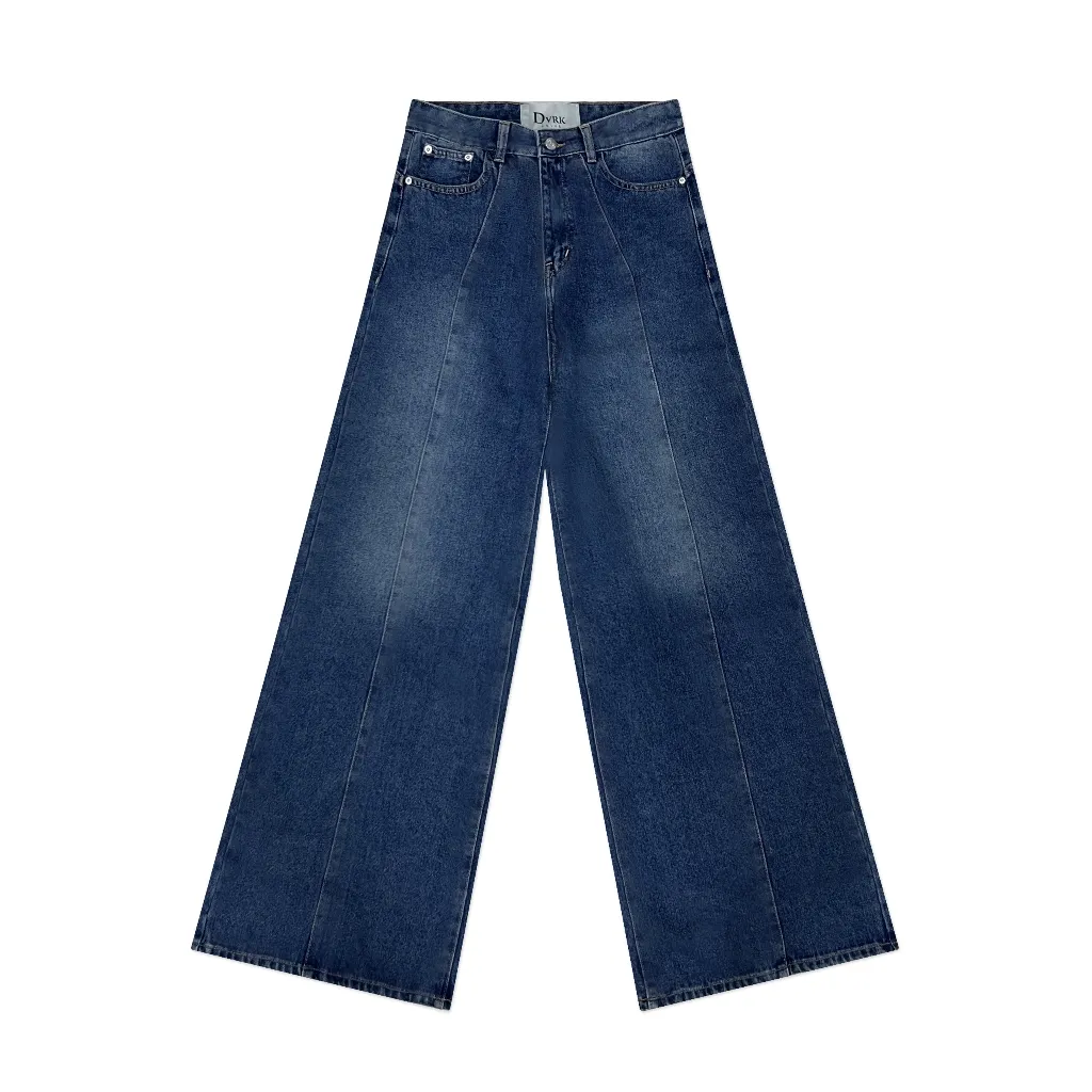Ảnh DVRK - Quần Jeans Ống Rộng Privé Lined Wide-Leg Denim Jeans La Galerie - DVRK-23SS 2
