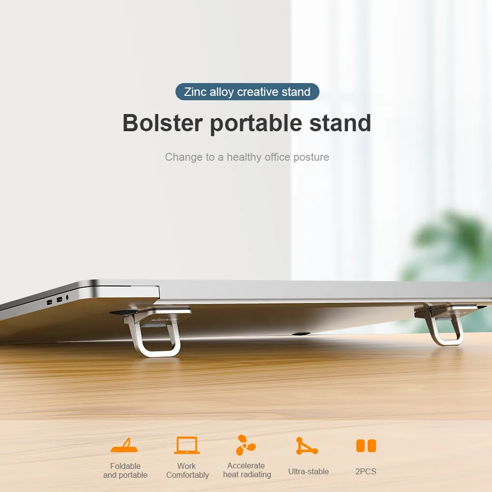 Ảnh Đế tản nhiệt bằng hợp kim nhôm Nillkin dành cho laptop dưới 17 inch 2