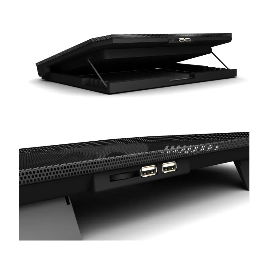 Ảnh Đế tản nhiệt laptop ZTU SMART R2 Với Hai Quạt Siêu Mát Dùng Cho Máy 14 đến 17 inch 4