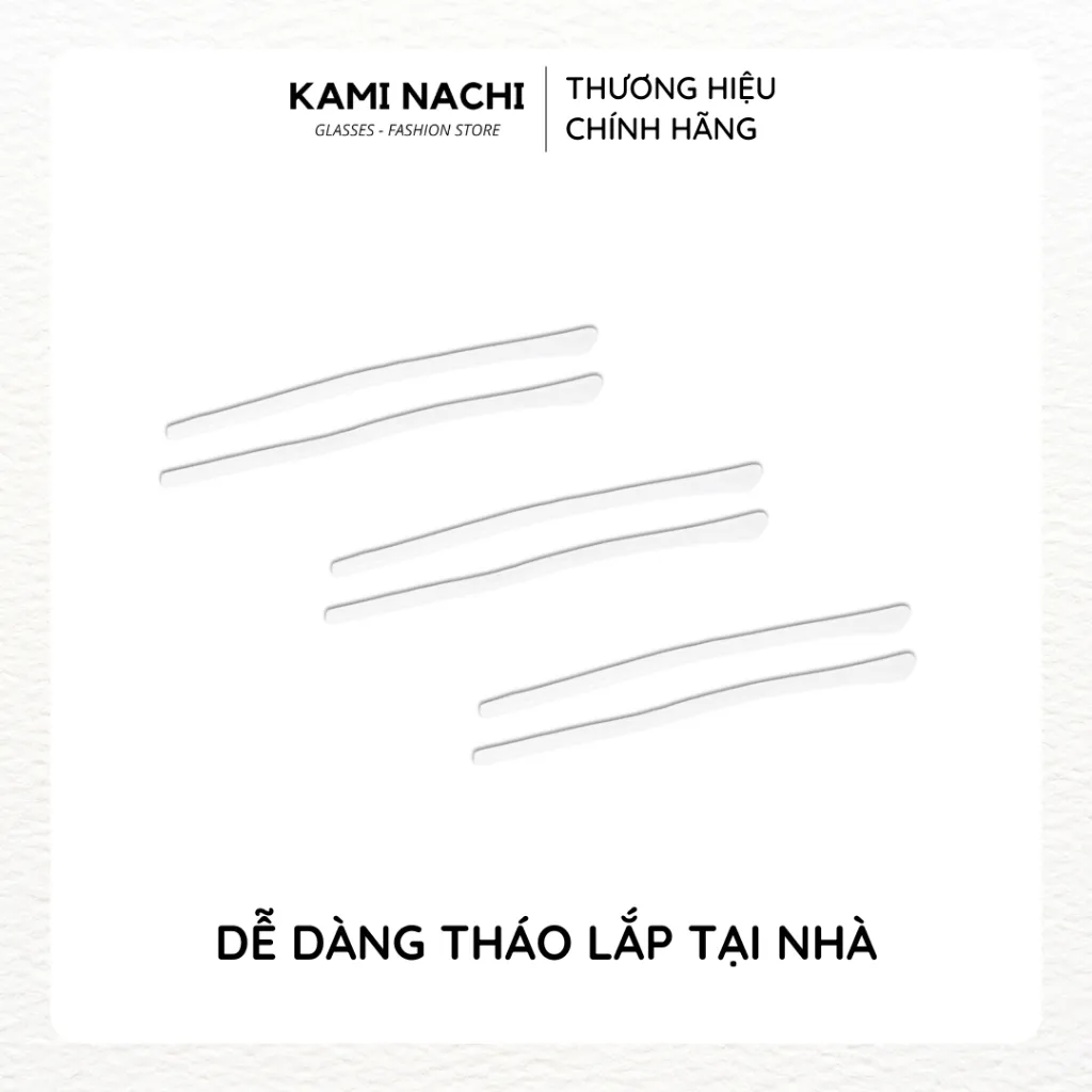 Ảnh Đệm bảo vệ chân kính toàn diện chống đau tai dành cho kính kim loại KAMI NACHI 3