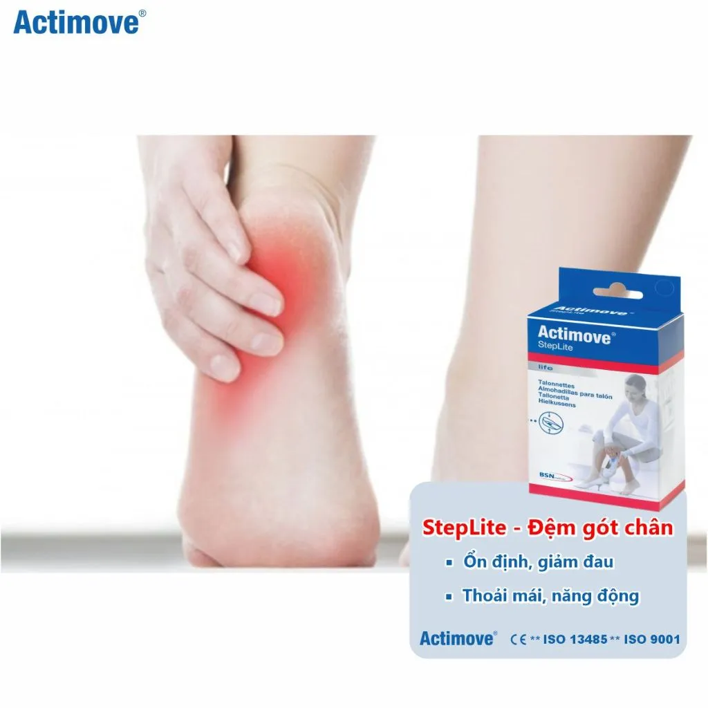 Ảnh Đệm Gót Chân Silicone Actimove StepLite 3