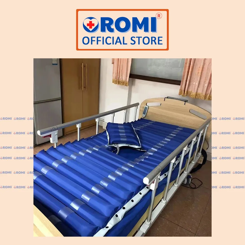 Ảnh Đệm hơi chống loét cao cấp có lỗ đi vệ sinh OROMI HF6002 - Ngăn ngừa hăm, lở loét, hoại tử 2