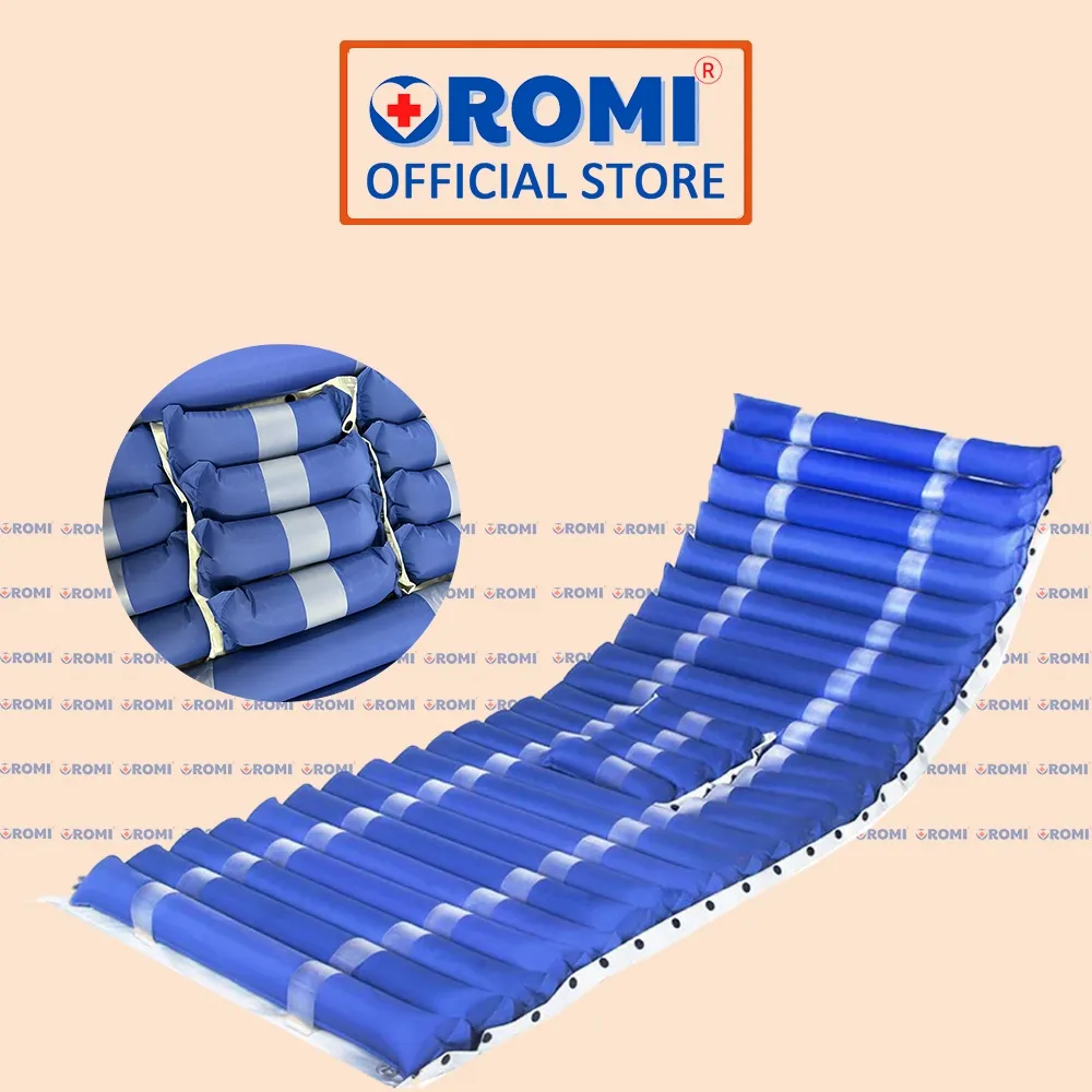 Ảnh Đệm hơi chống loét cao cấp có lỗ đi vệ sinh OROMI HF6002 - Ngăn ngừa hăm, lở loét, hoại tử 3