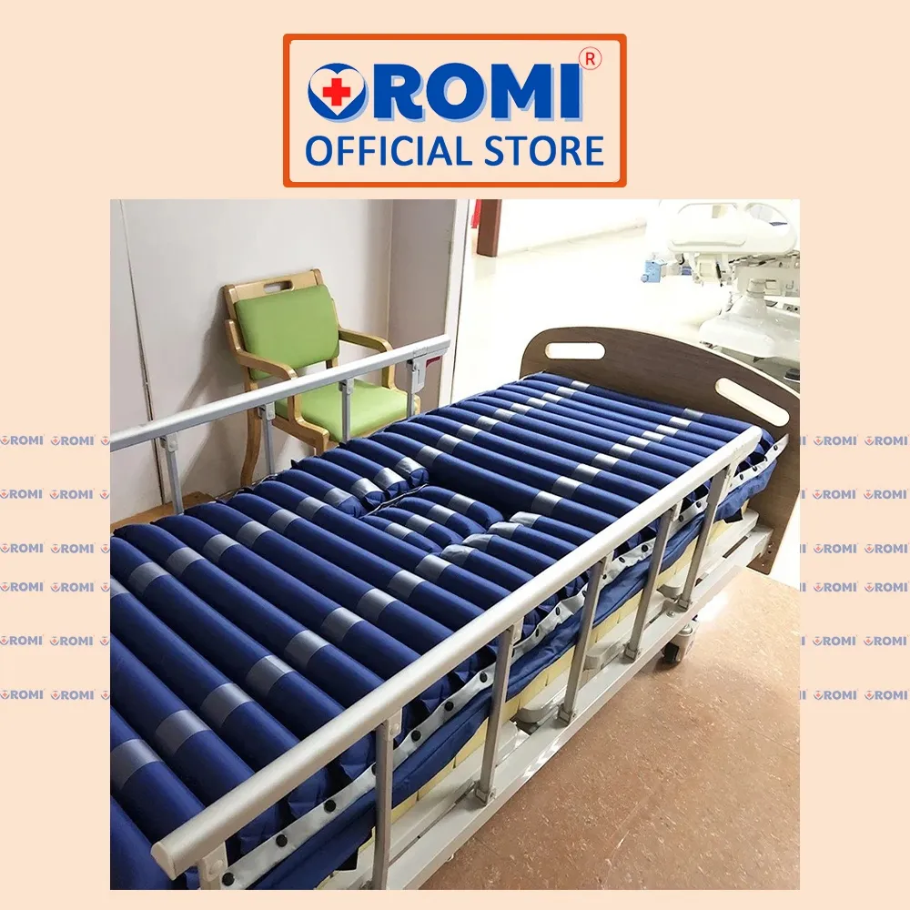 Ảnh Đệm hơi chống loét cao cấp có lỗ đi vệ sinh OROMI HF6002 - Ngăn ngừa hăm, lở loét, hoại tử 4