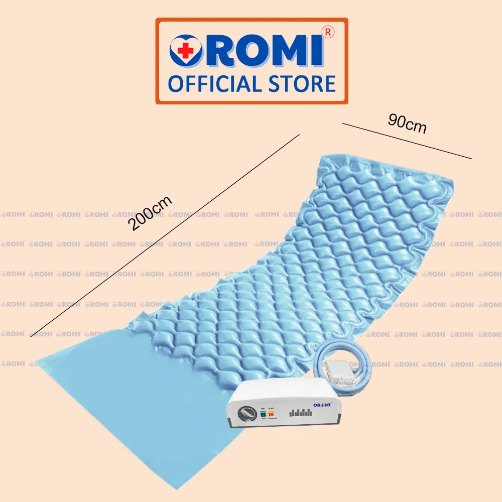 Ảnh Đệm hơi chống loét OROMI HF608 - Nệm chống hăm, hoại tử 2 chế độ (Có van ngắt luân chuyển) 3