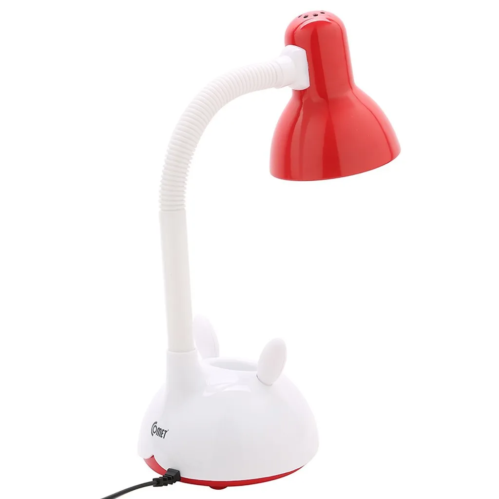 Ảnh Đèn Bàn Học Sinh Comet CT411 Nhựa ABS, Đui Đèn E27, Thiết Kế Đa Dụng Bắt Mắt, Có Ngăn Đựng Bút ( Đã bao gồm bóng 5W) 3