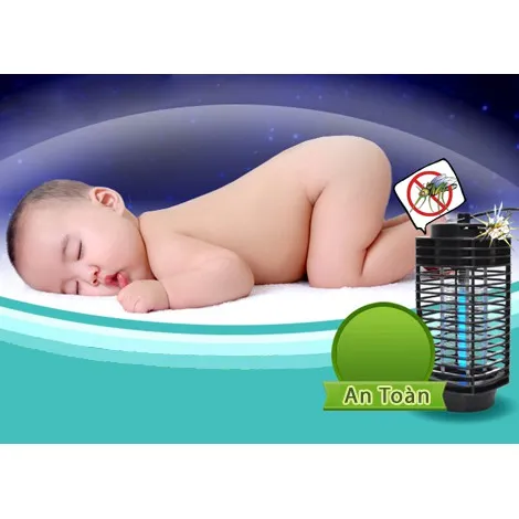 Ảnh Đèn Bắt Muỗi Côn Trùng hình tháp 3D TOWER Hando 3