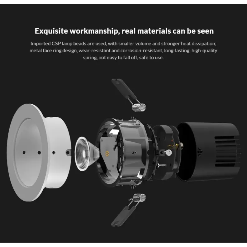 Ảnh Đèn led âm trần Downlight Yeelight M2 chiếu điểm thông minh, nhiệt màu 2700-6500k , Hỗ trợ Homekit 3