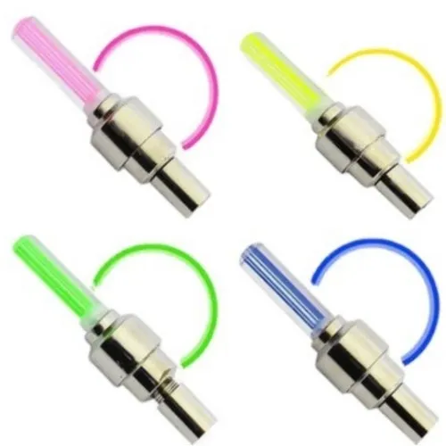 Ảnh Đèn LED gắn van bánh xe đạp xe hơi LYMOYO có pin mẫu tạo hình đầu lâu 1