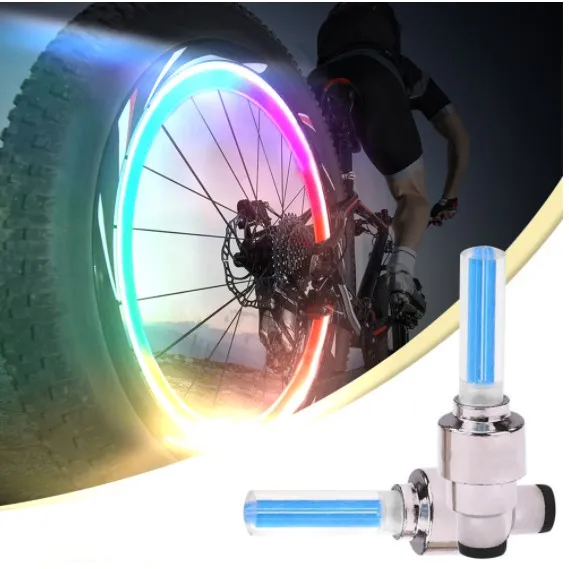 Ảnh Đèn LED gắn van bánh xe đạp xe hơi LYMOYO có pin mẫu tạo hình đầu lâu 3