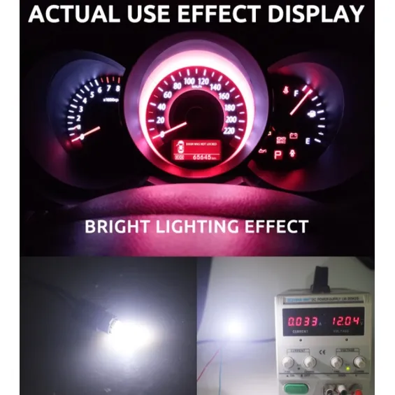 Ảnh Đèn led T5 LYMOYO gắn bảng điều khiển xe hơi 3