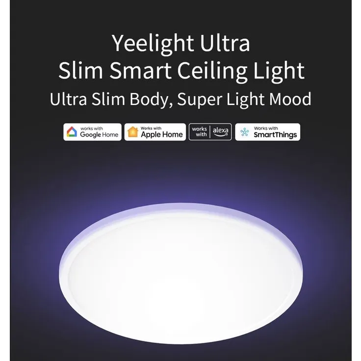 Ảnh Đèn trần thông minh Yeelight Arwen 235C viền siêu mỏng - công suất 18W thay đổi nhiều ngữ cảnh, tương thích Homekit 2