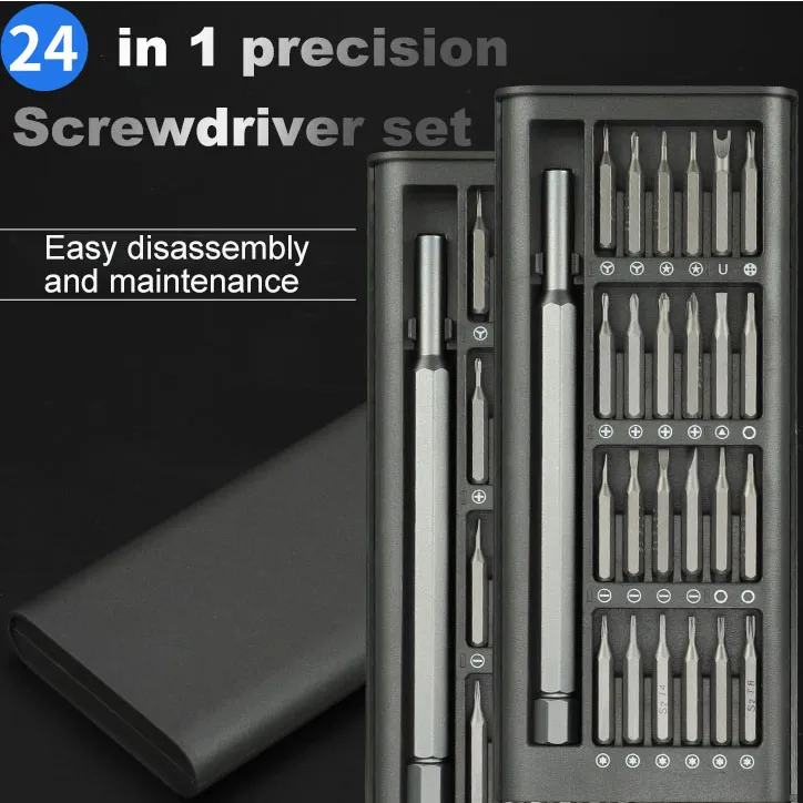 Ảnh EVEBOT 24in1 Bộ tua vít từ tính, có thể sửa chữa máy tính/PC/iPad/điện thoại di động/kính, v.v., dụng cụ sửa chữa đa chức năng 3