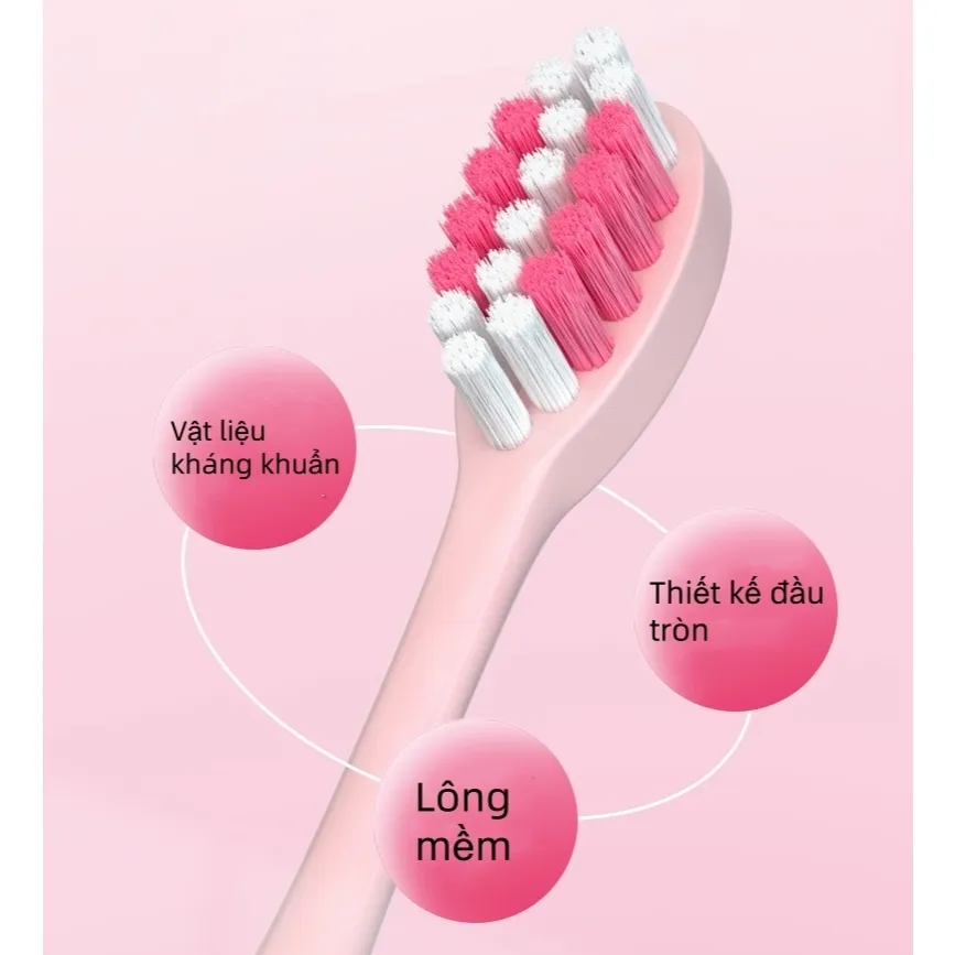 Ảnh EVEBOT Bàn chải đánh răng điện Sonic cho trẻ em 3-12 tuổi, Chế độ 5 tốc độ, Bàn chải mềm chống thấm nước IPX7, Tuổi thọ pin siêu dài 4