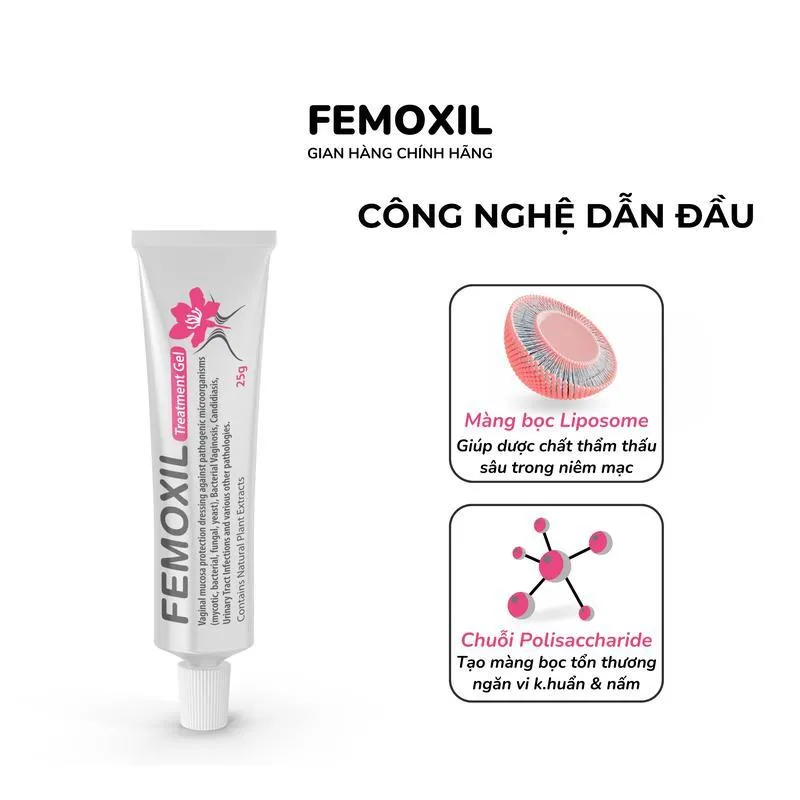 Ảnh Femoxil giảm nấm, ngứa, viêm nhiễm, hỗ trợ cấp ẩm vùng kín nhập khẩu từ Israel 3
