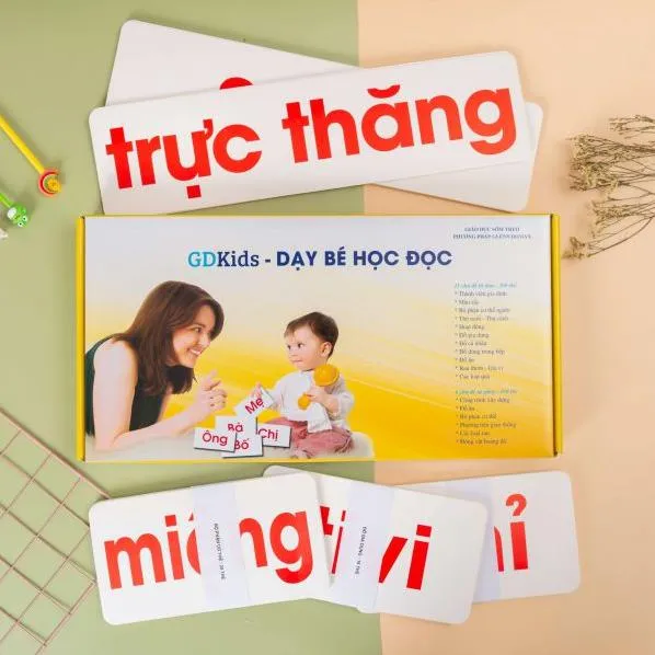 Ảnh Flashcard - Dạy Trẻ Học Đọc Glenn Doman - Bộ 100 thẻ học thông minh phát triển ngôn ngữ cho trẻ từ 0-6 tuổi 3