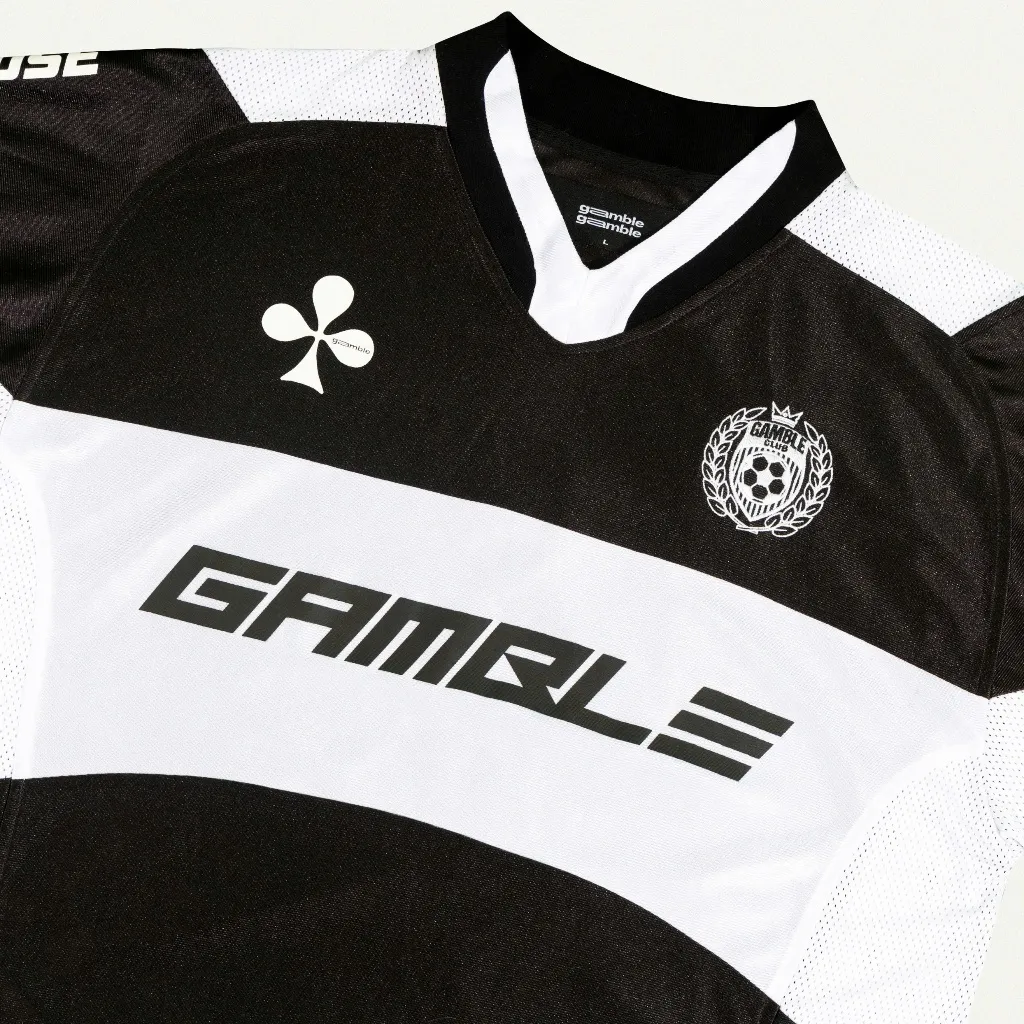 Ảnh FOOTBALL JERSEY / BLACK / Áo Thể Thao  / GAMBLE WORLDWIDE 2