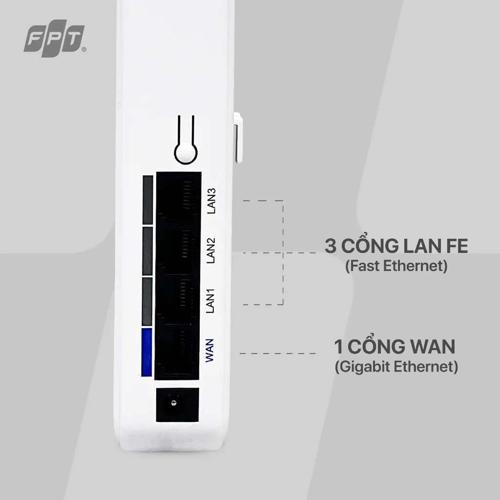 Ảnh FPT Access Point AX3000CV2 Hỗ trợ Wifi 6 3000 Mbps, ăng ten ẩn - Thiết bị phát sóng Wifi thế hệ mới 2