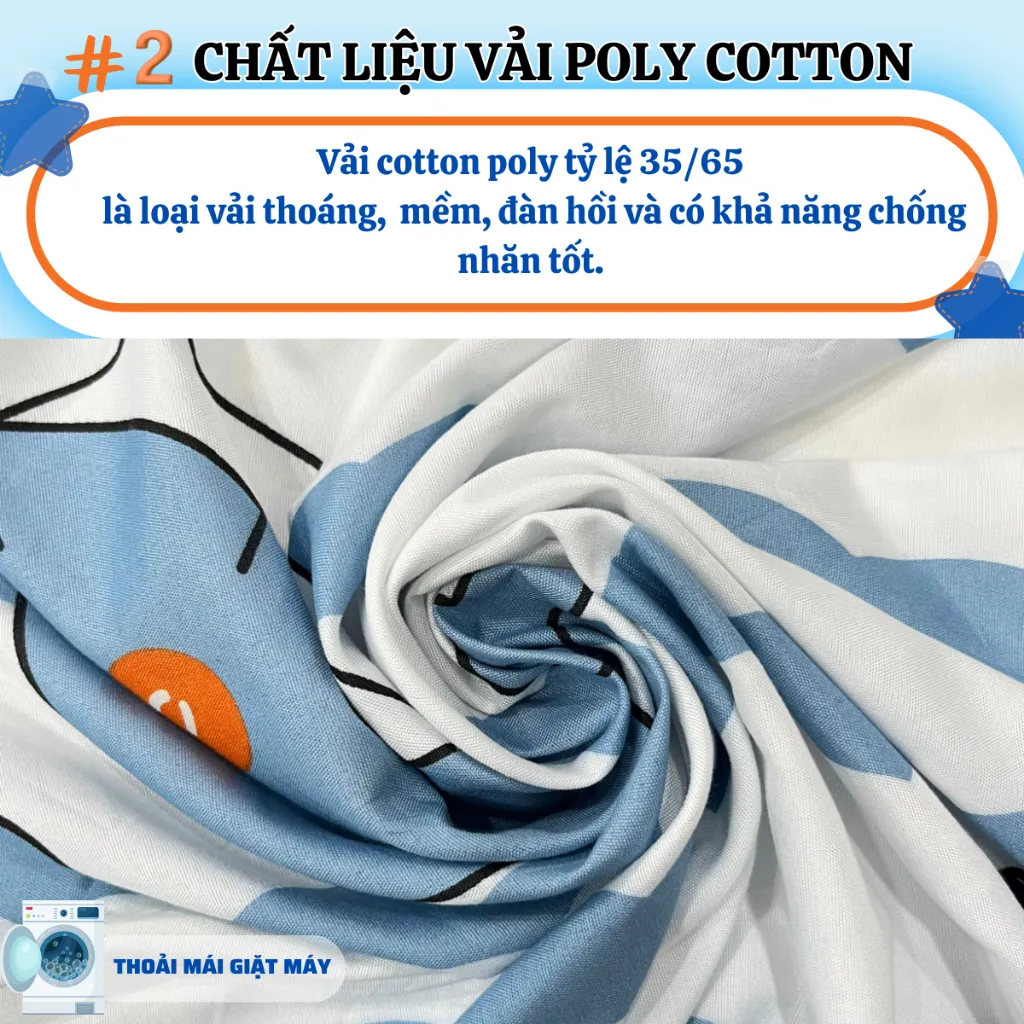 Ảnh Ga Cũi Cho Bé GOLDCAT Cắt Theo Kích Thước Yêu Cầu, Chất Liệu Cotton Mềm Mát, An Toàn Cho Bé 3