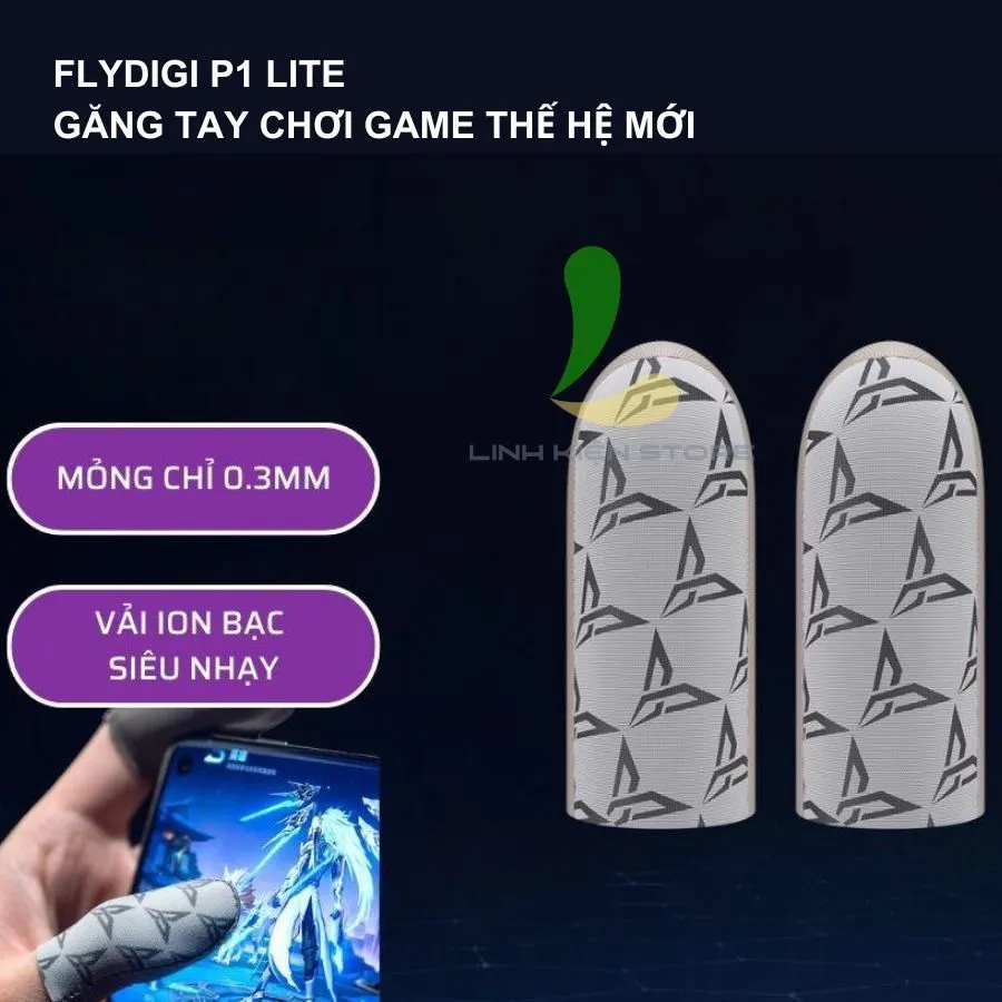 Ảnh Găng tay chơi game HOSAN Flydigi P1 Lite thiết kế mỏng chỉ 0.3mm dành cho game thủ chuyên nghiệp 3