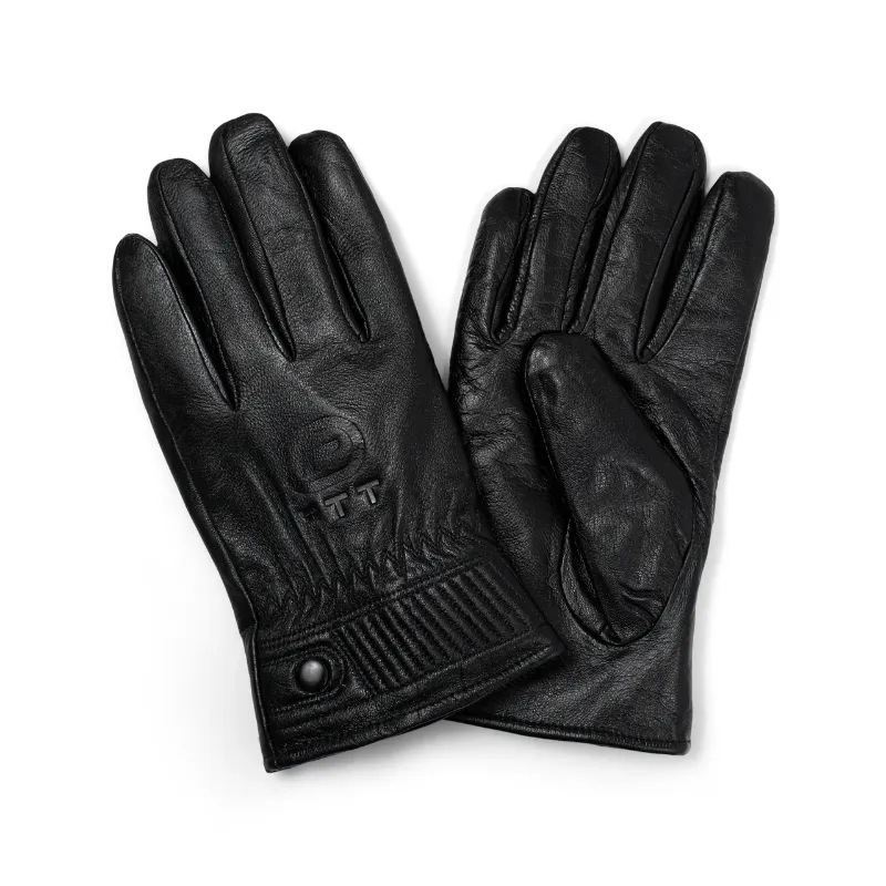 Ảnh Găng tay da cừu nam FTT Leather lót lông bền bỉ giữ nhiệt tốt cam kết da thật GT02BL 2