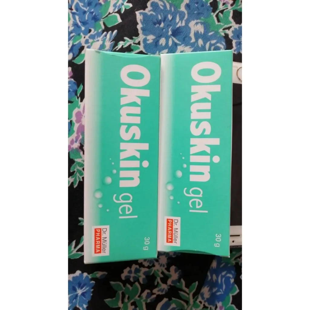 Ảnh Gel bôi hỗ trợ mờ sẹo Okuskin 10g & 30g, bôi vết th**ng hở, xoá xăm, xoá nốt ruồi, sẹo hậu phẫu 4