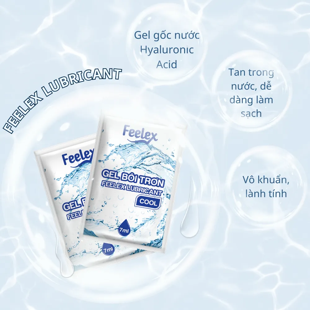 Ảnh Gel bôi trơn Feelex Lubricant - gói 7ml 3