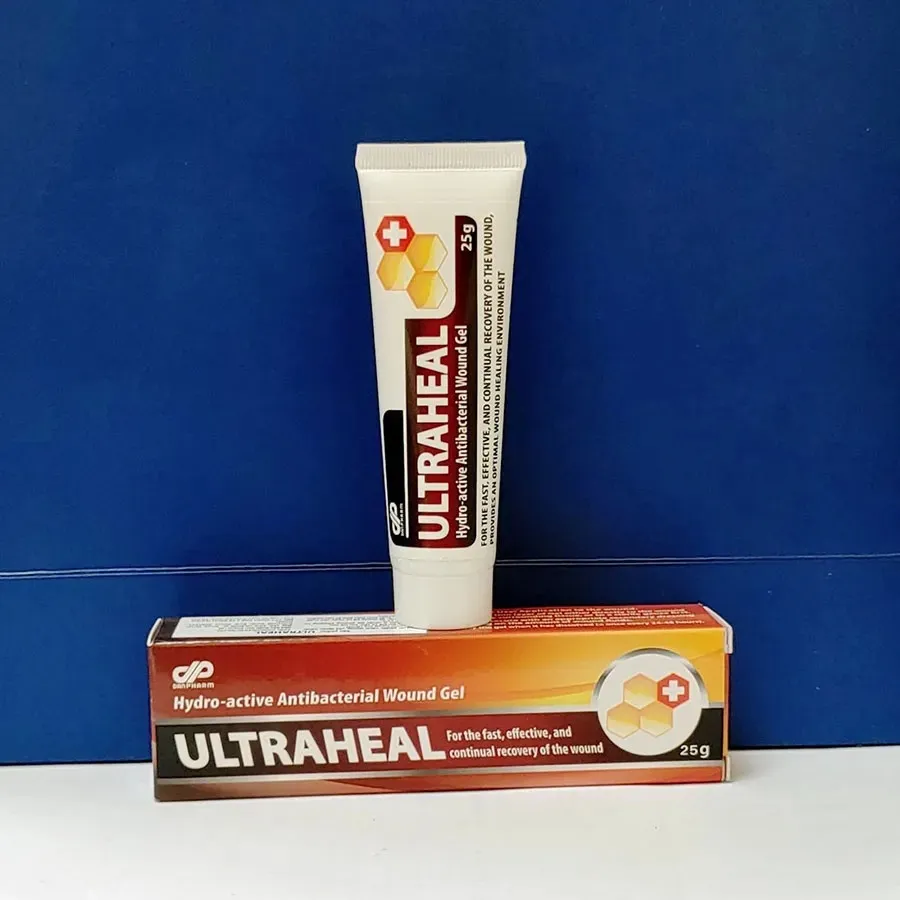 Ảnh Gel bôi vết thương Ultraheal - Danpharm, xuất xứ ISRAEL Tube 25g Polipharm 2