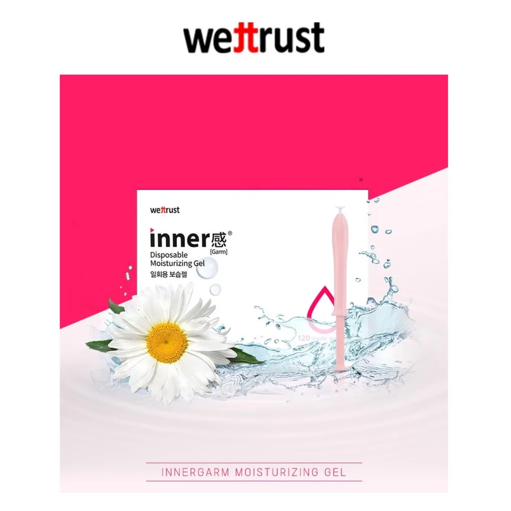 Ảnh Gel dưỡng vùng kín Phụ Nữ Wettrust Innergarm Inner Gel Moisturizing (Hồng) - Set 4