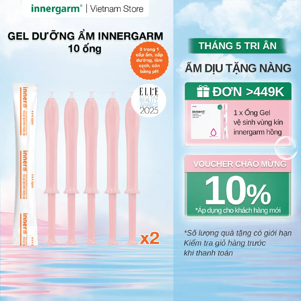 Ảnh Gel dưỡng vùng kín Phụ Nữ Wettrust Innergarm Multicare Essence Gel (Cam) - Tách lẻ 1