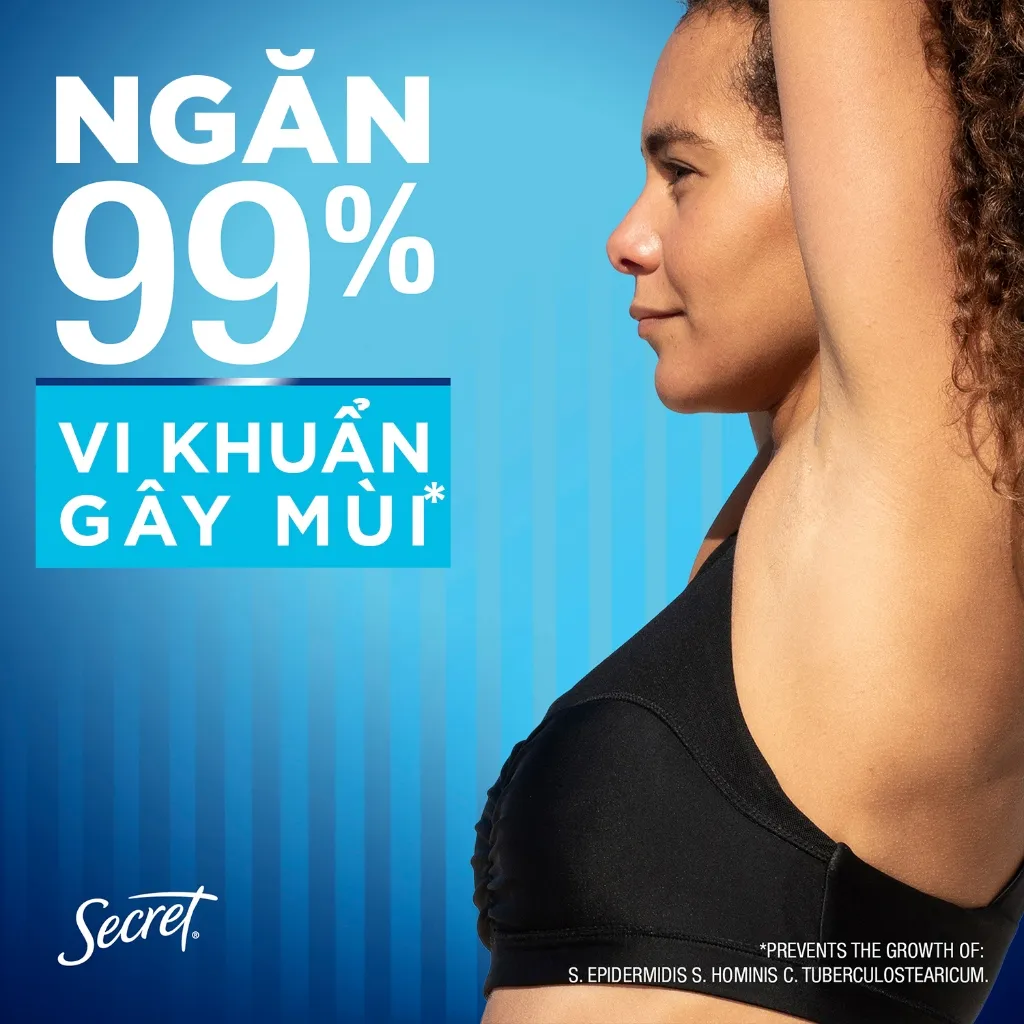 Ảnh Gel Ngăn tiết mồ hôi và Khử mùi Secret nhiều mùi hương 73g 3