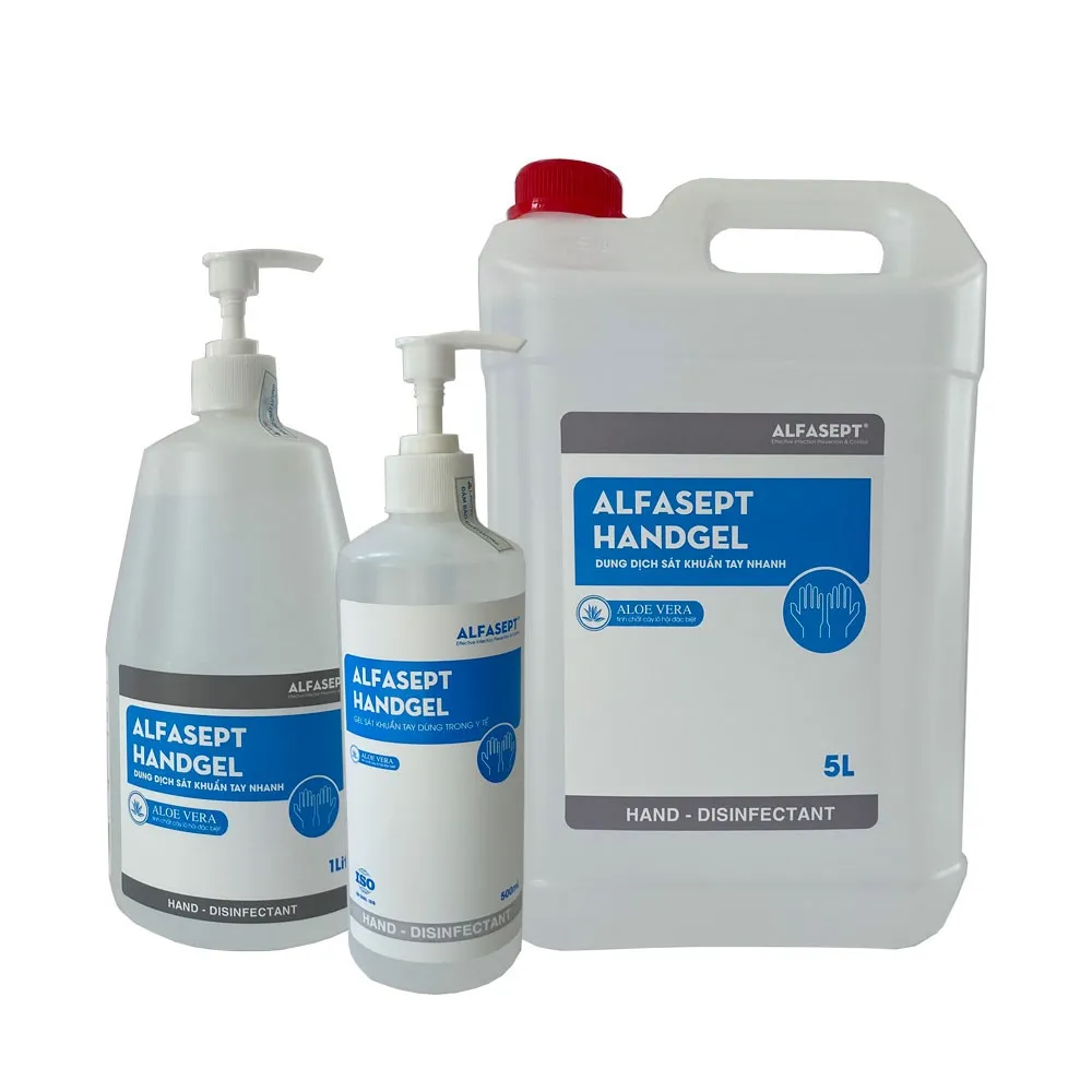 Ảnh Gel Rửa Tay Khô ALFASEPT Handgel Giúp Diệt Khuẩn Toàn Diện, Hiệu Quả Và Tăng Độ Ẩm Cho Da Lọ 500ml 3