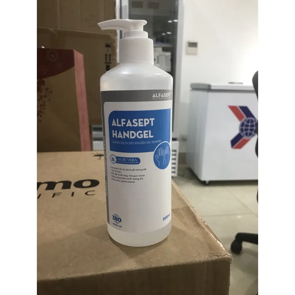 Ảnh Gel Rửa Tay Khô ALFASEPT Handgel Giúp Diệt Khuẩn Toàn Diện, Hiệu Quả Và Tăng Độ Ẩm Cho Da Lọ 500ml 4